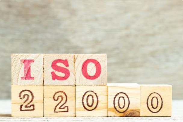 ISO22000　食品安全マネジメントシステムの取得