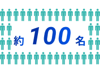 約100名