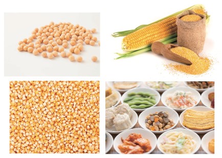 大豆などの食品の画像