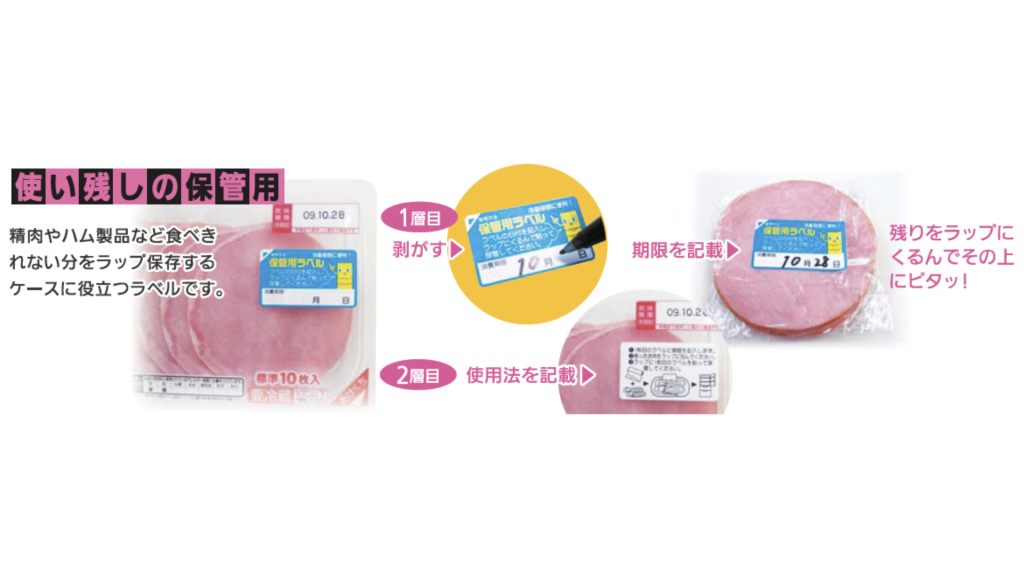 保管用ラベル