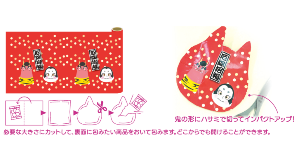 不思議ラッピングシート(ピッタラップ)