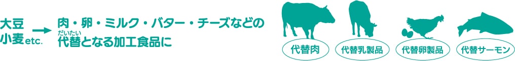 プラントベース食品についての説明