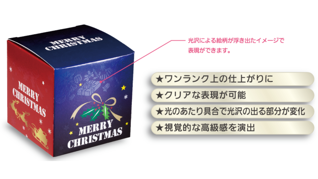 クリア加工の特徴