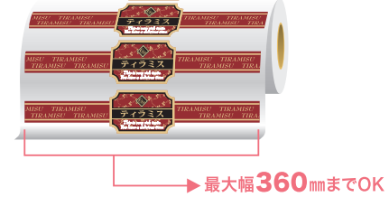 希望の枚数に対応する小ロット印刷﻿