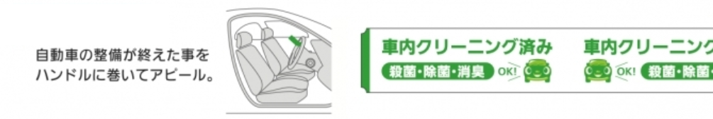 点検などの目印に