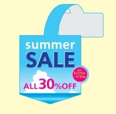 特徴1:セール品を売り場でアピール